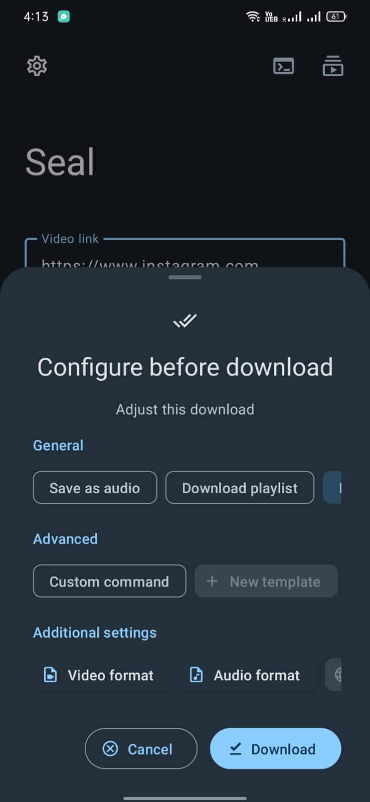 Screenshot Seal APK