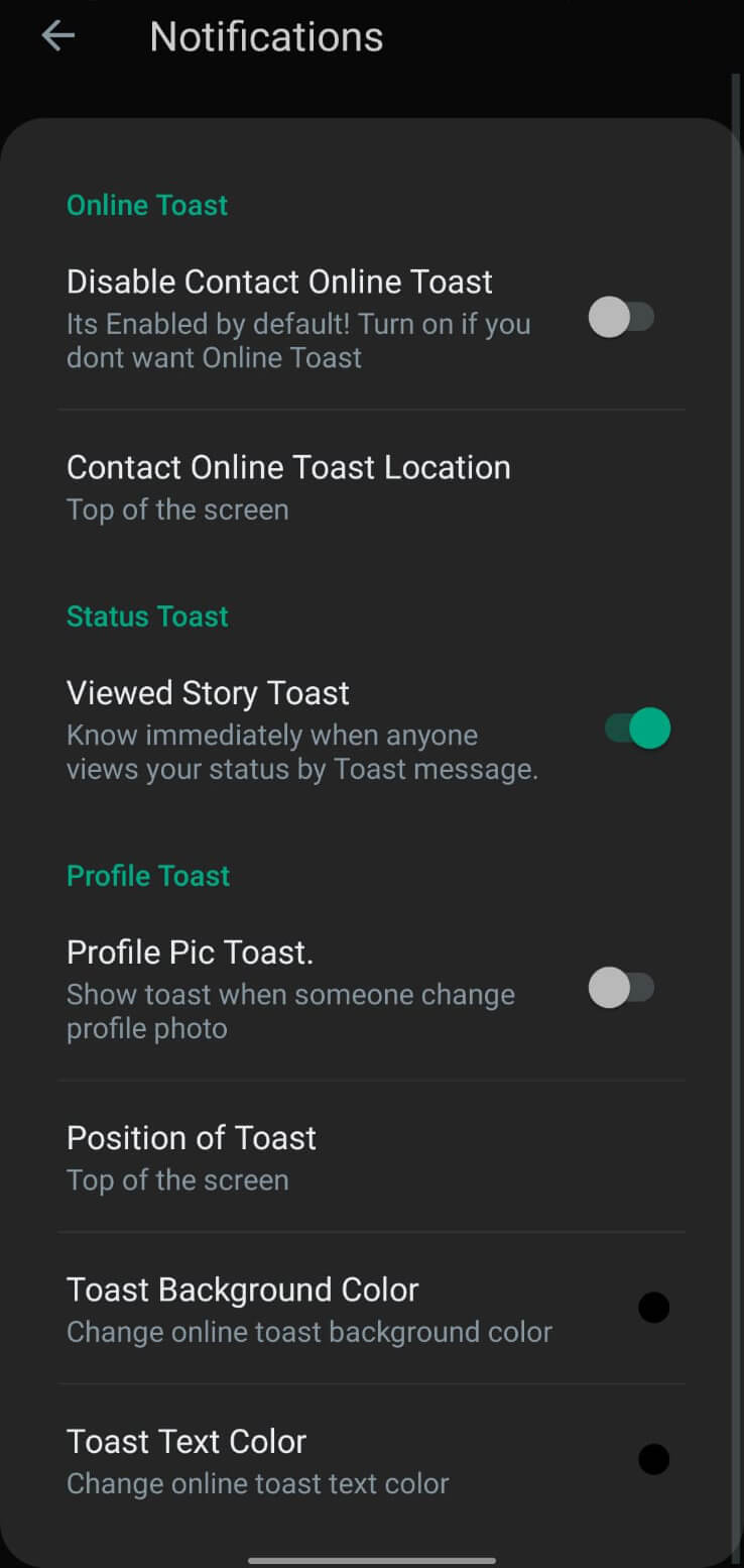 Screenshot WhatsApp Gold APK v44.10 untuk Android