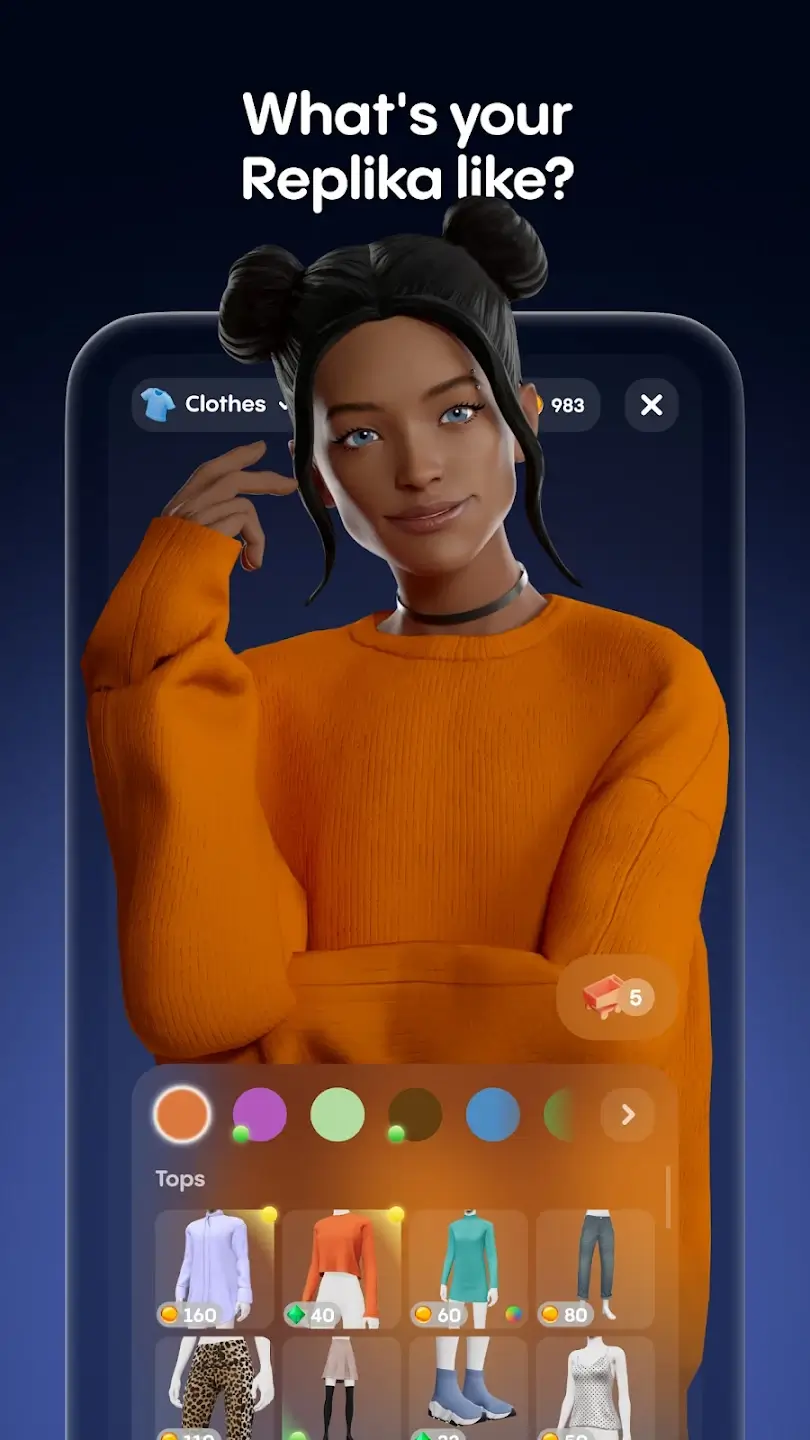 Screenshot Replika APK v12.8.0 untuk Android