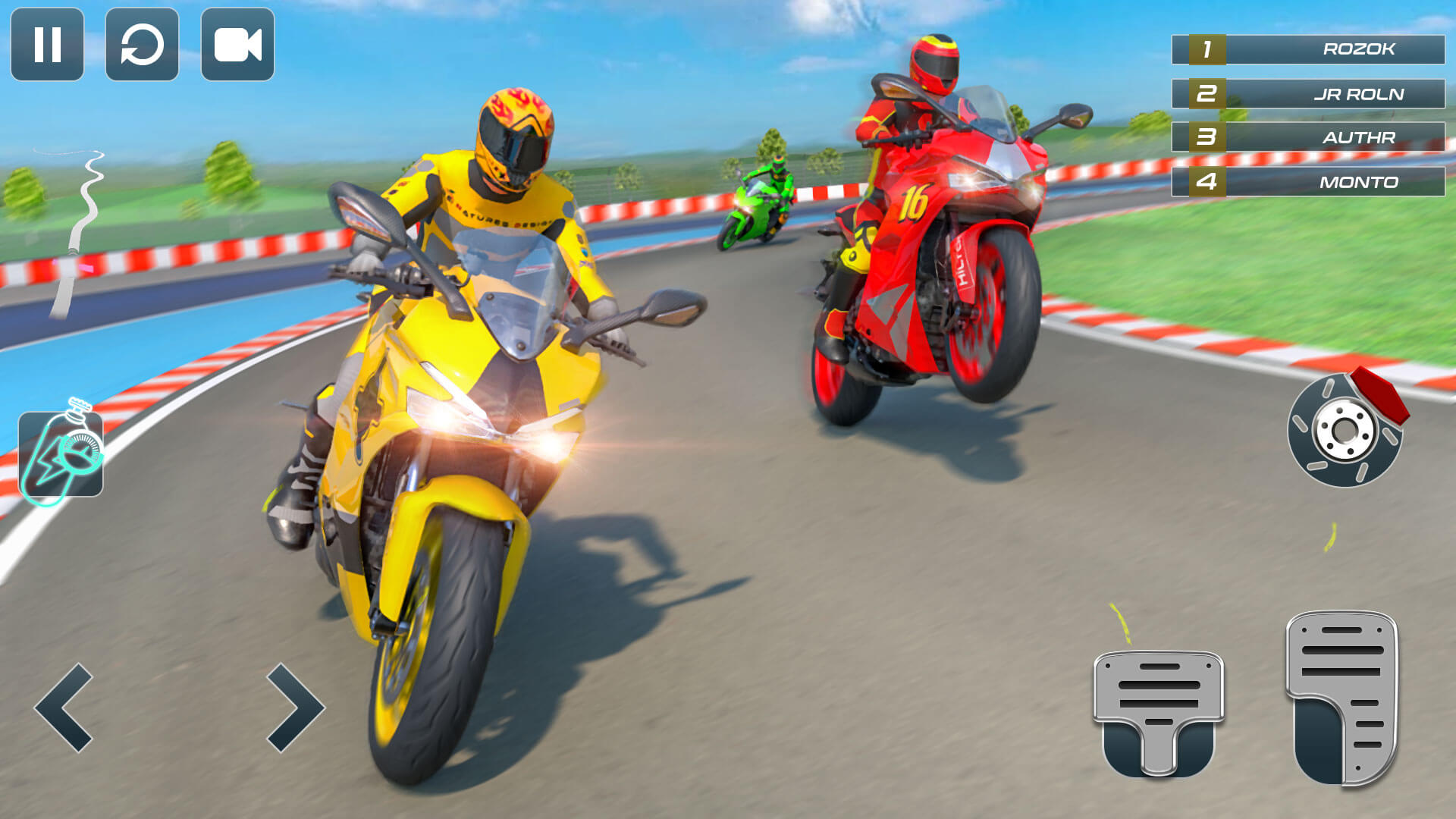 Screenshot Real Bike Racing APK