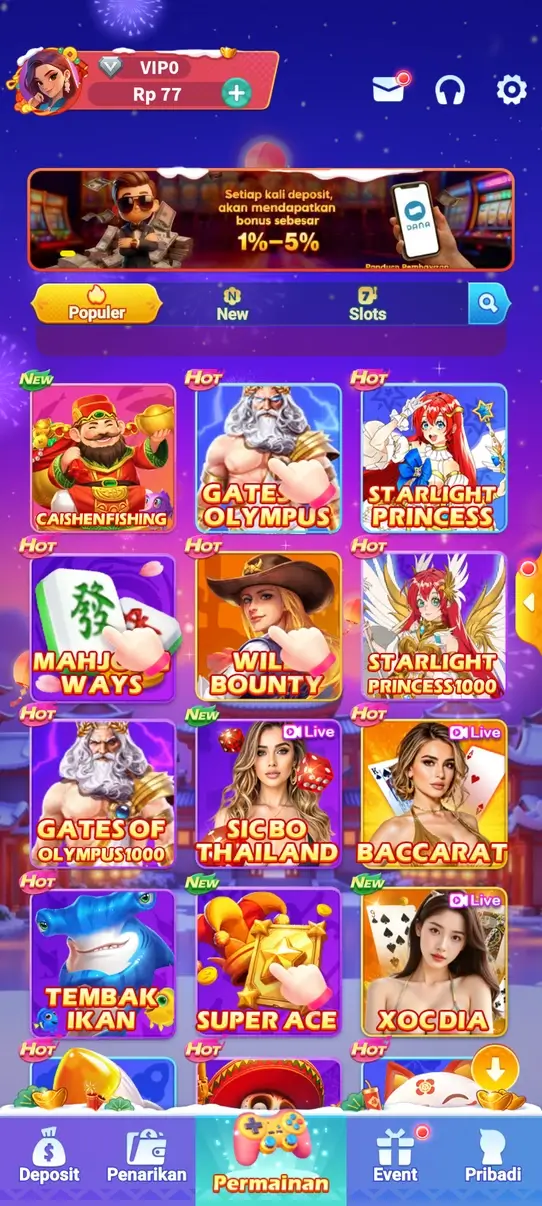 Screenshot Hiwin 777 APK v5.1.7 untuk Android