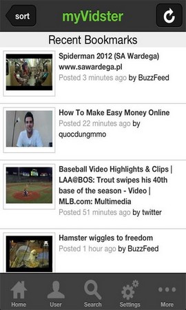 Screenshot MyVidster APK v8.16 - Aplikasi Berbagi Video Gratis untuk Android
