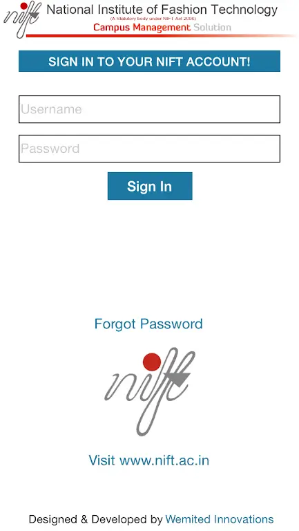 Screenshot CMS NIFT APK 1.4