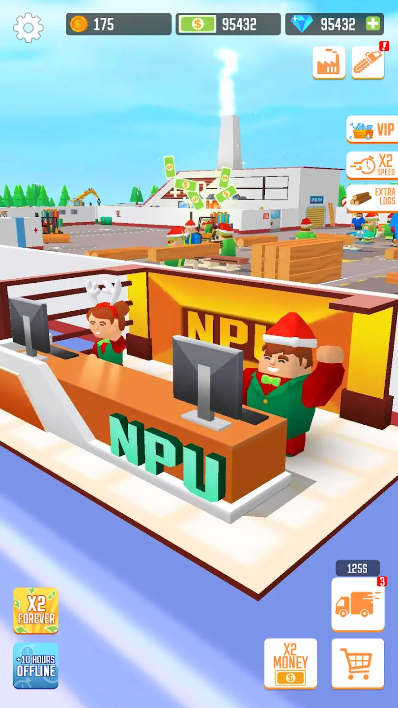 Screenshot Idle Lumber Empire APK v2.1.7