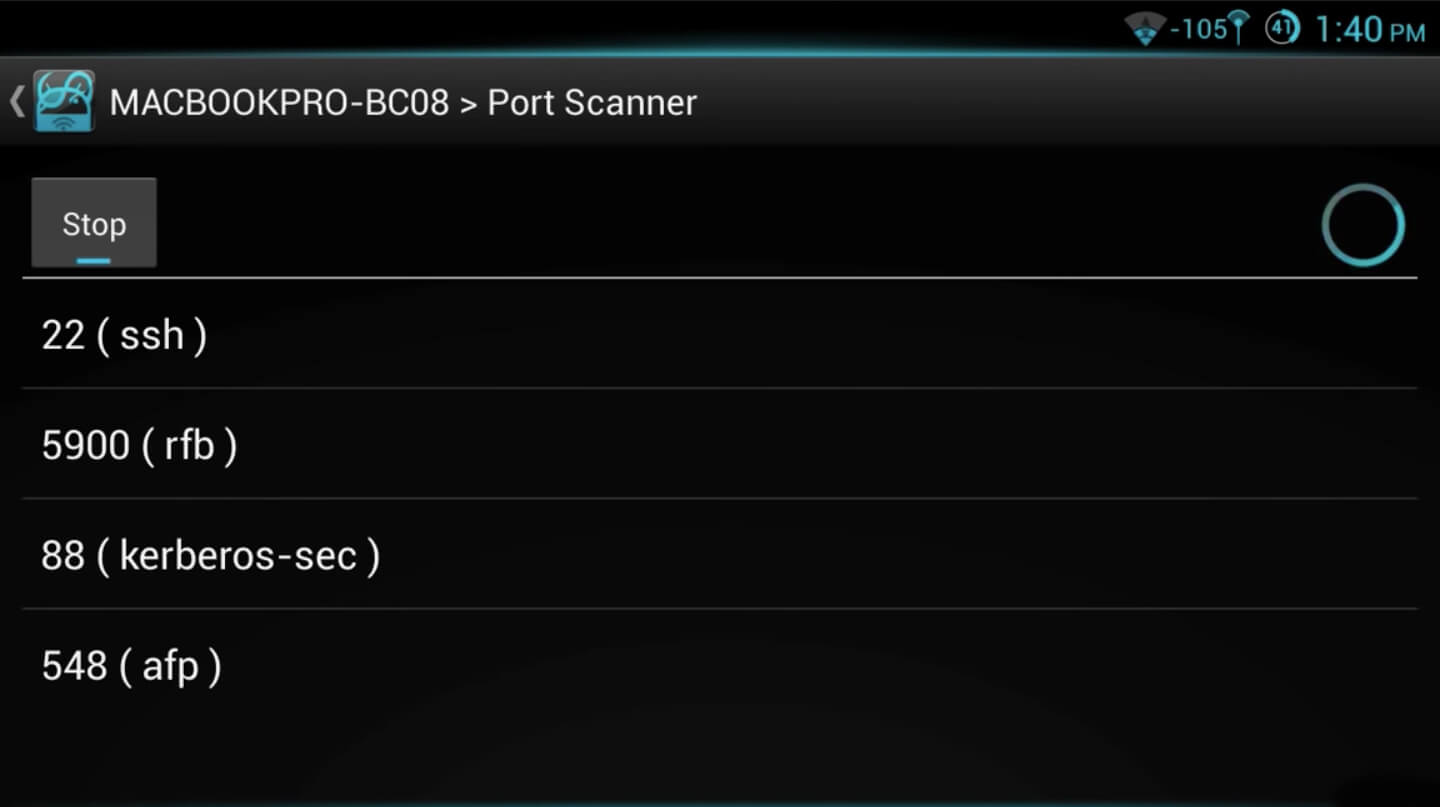 Screenshot dSploit APK v1.0.31b untuk Analisis Jaringan