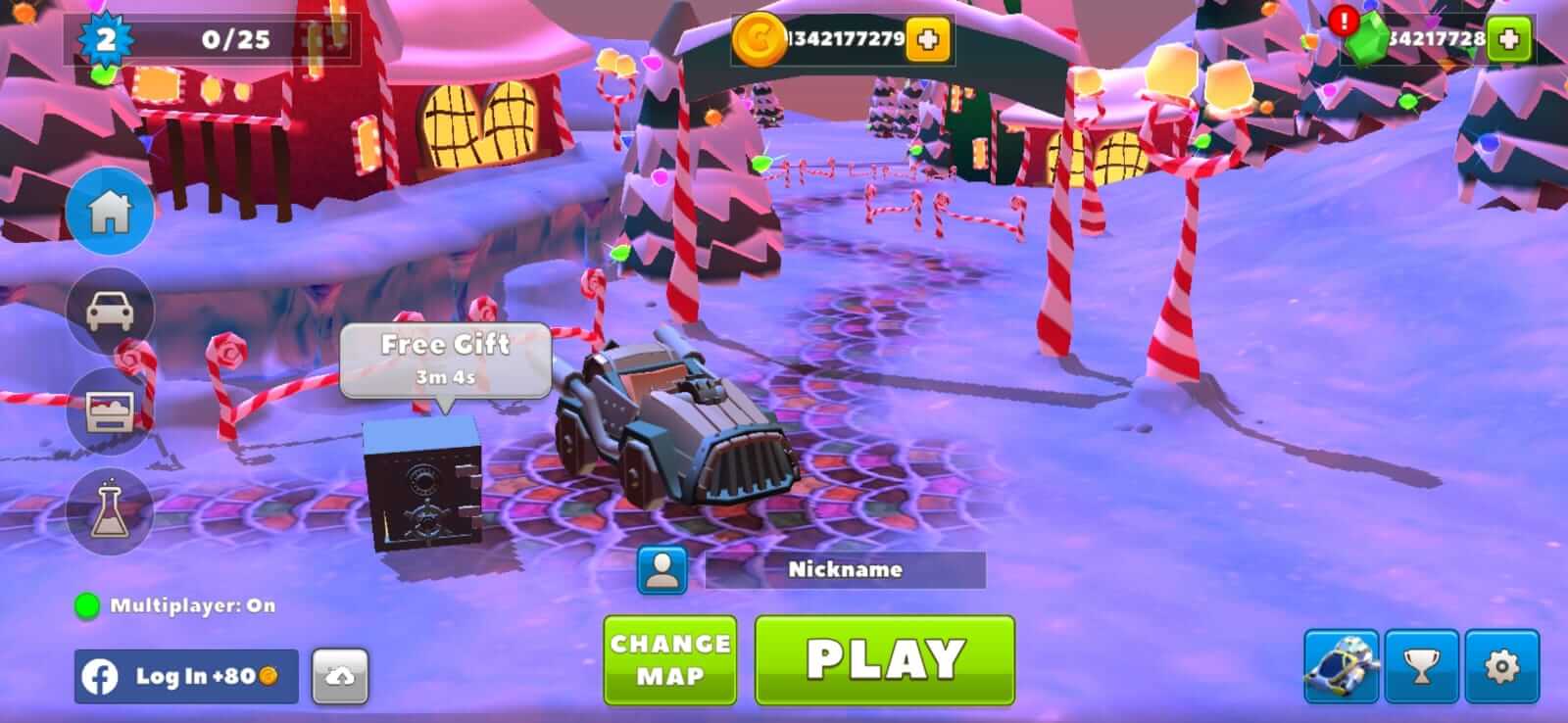 Screenshot Crash Of Cars APK: Balapan Aksi Multiplayer Seru