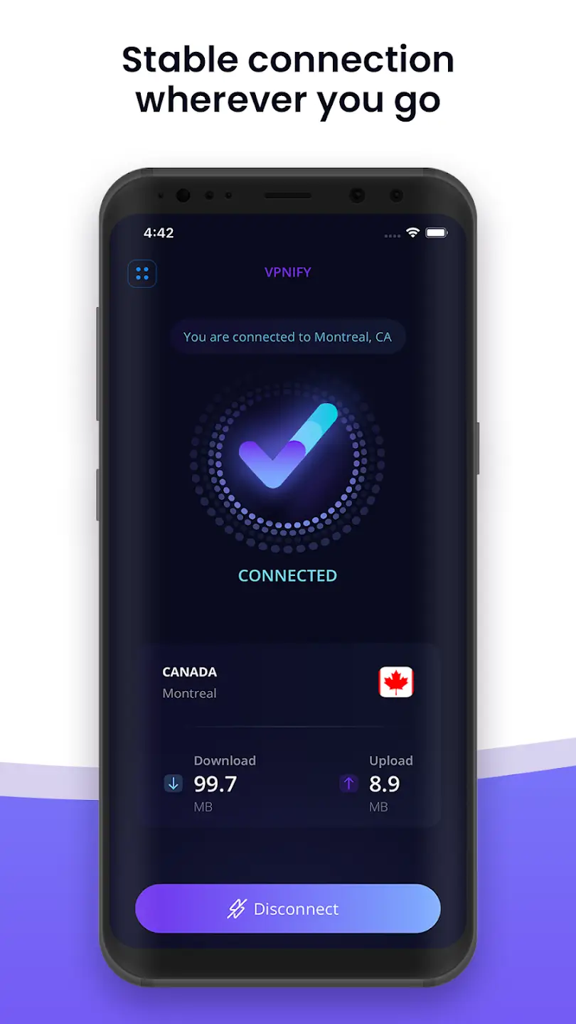 Screenshot VPNify APK v2.2.9