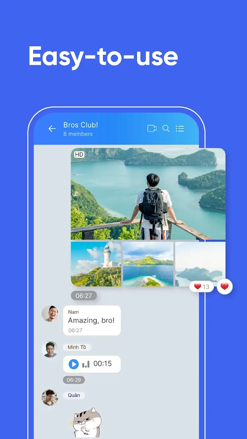 Screenshot Zalo APK v26.03.01 untuk Android