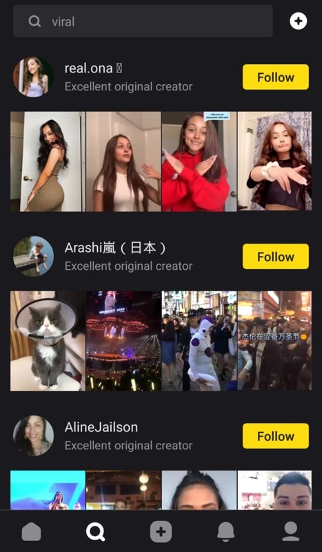 Screenshot SnackVideo APK v13.3.40.544603