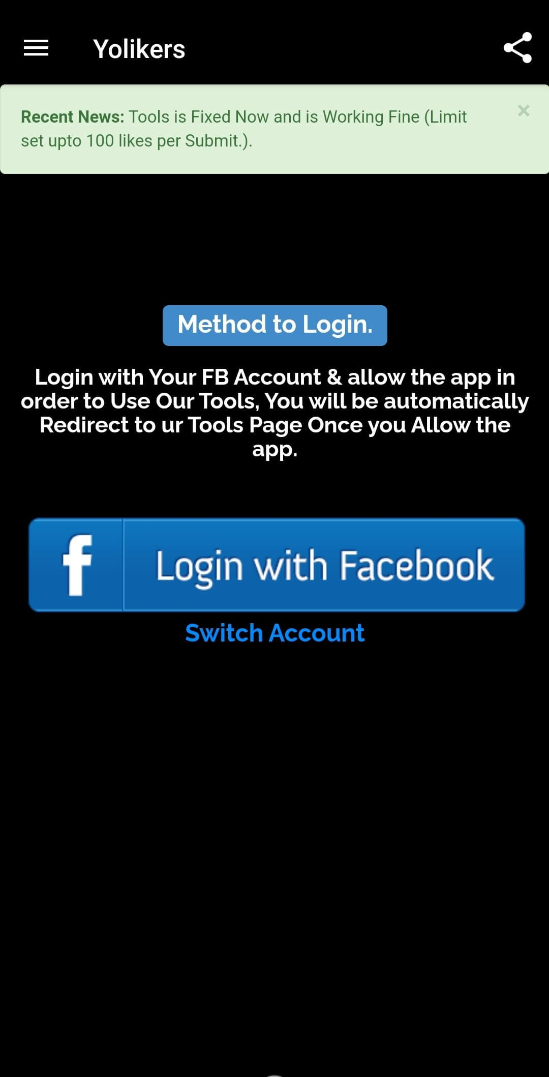 Screenshot YoLikers APK v3.8 untuk Android