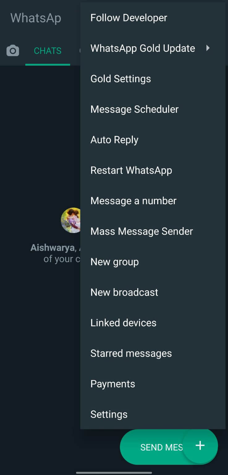 Screenshot WhatsApp Gold APK v44.10 untuk Android