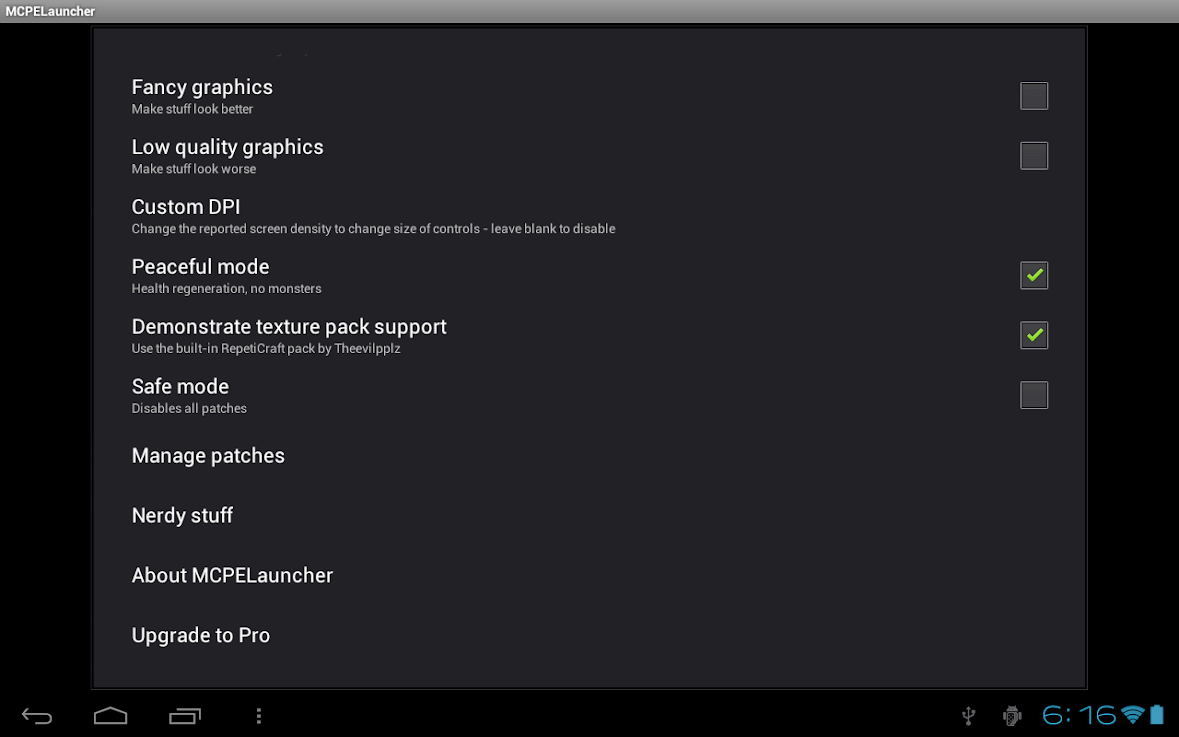 Screenshot BlockLauncher APK v1.27 untuk Minecraft PE