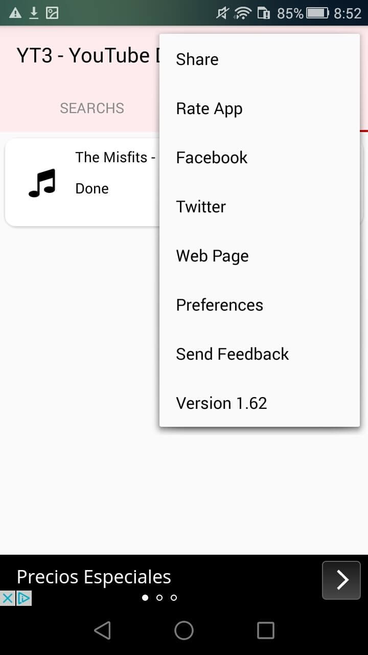 Screenshot YT3 Music Downloader APK 5.0.1