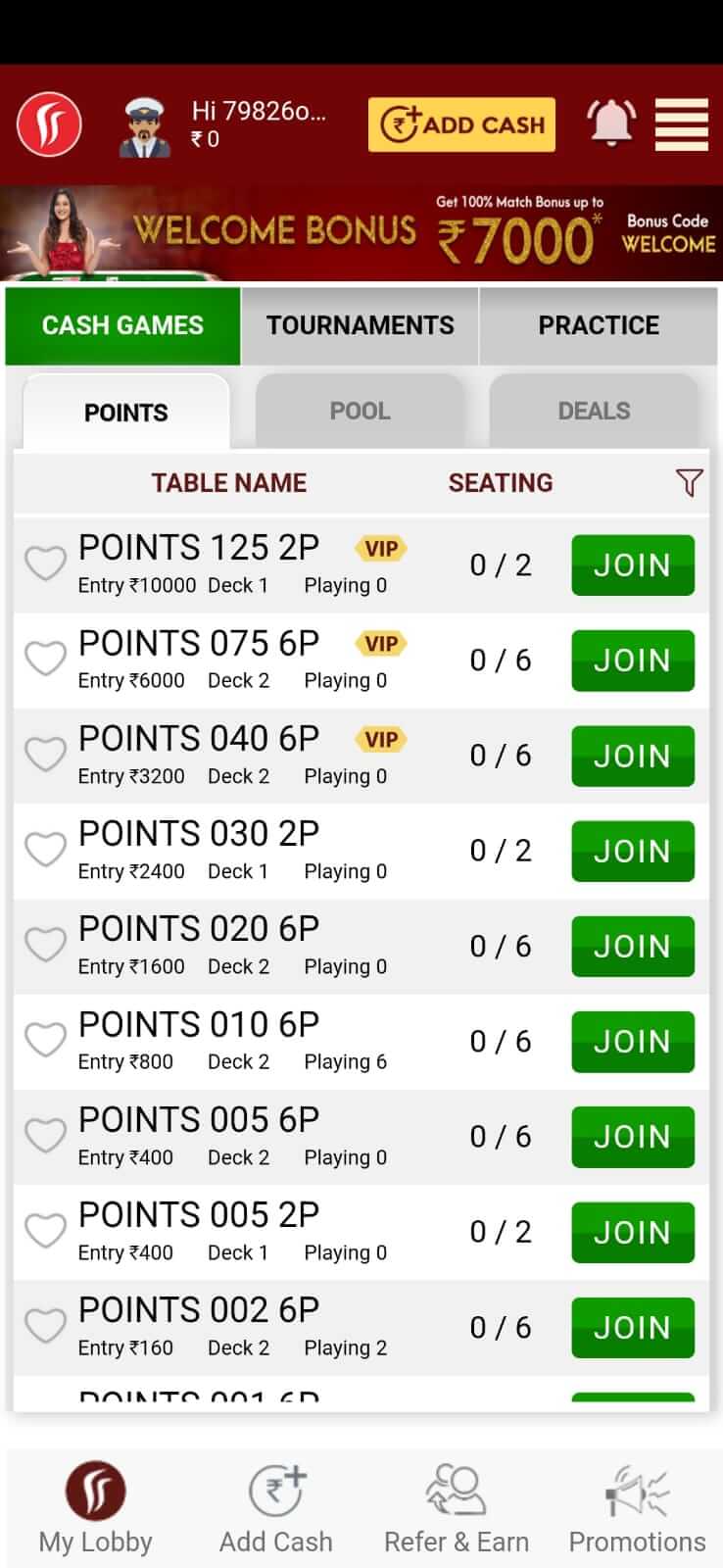 Screenshot Rummy Passion APK v1.3.0