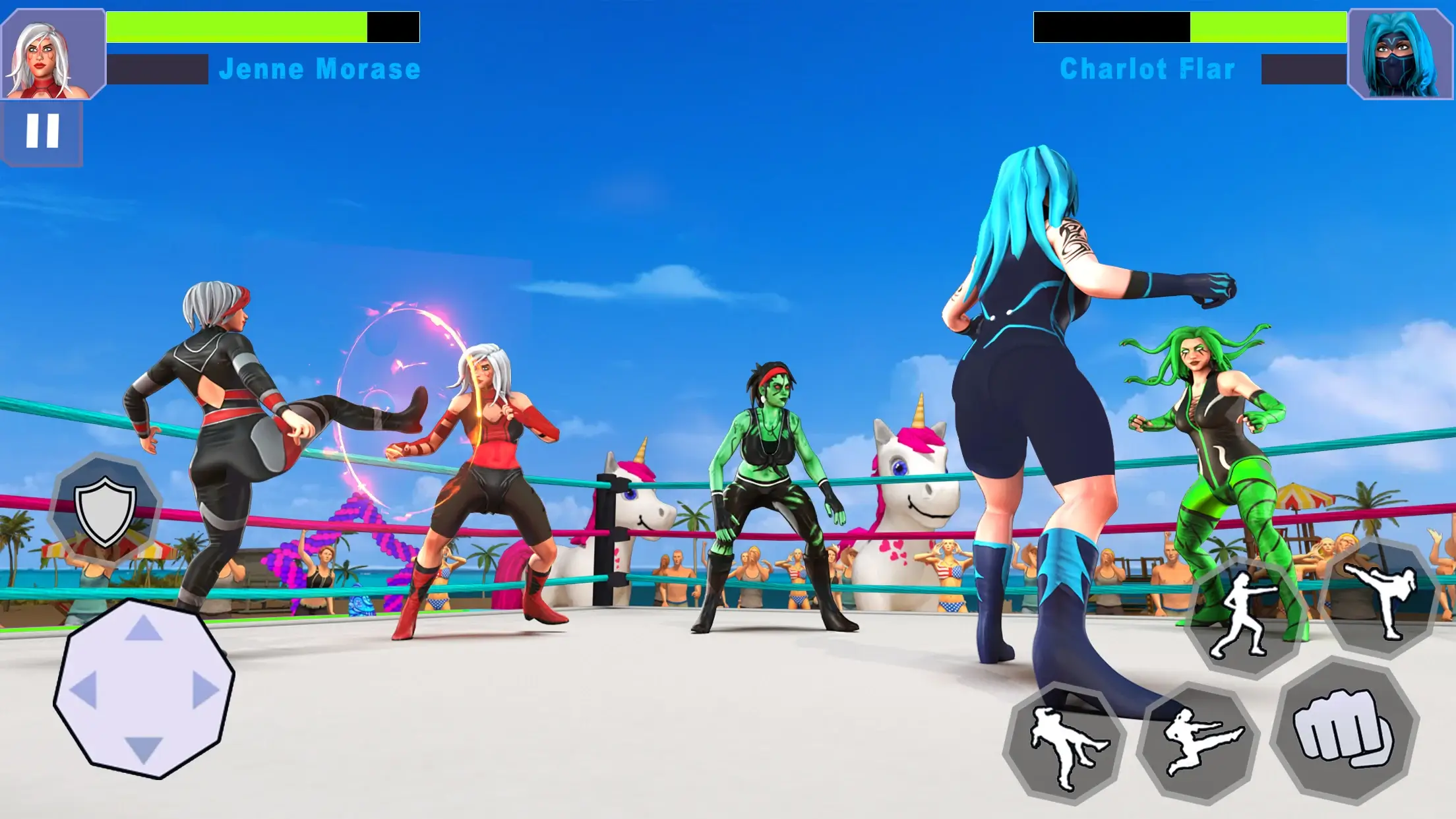 Screenshot Bad Girls Wrestling Rumble APK v6.4