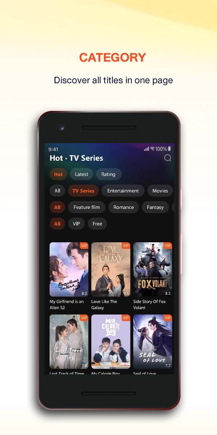 Screenshot WeTV APK v5.34.0.17540 untuk Nonton Drama dan Film Asia