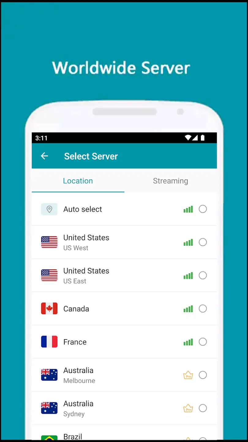 Screenshot Thunder VPN APK 5.4.1