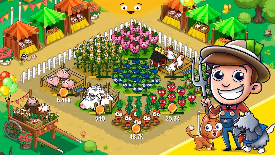 Screenshot Idle Farming Empire APK v1.46.22