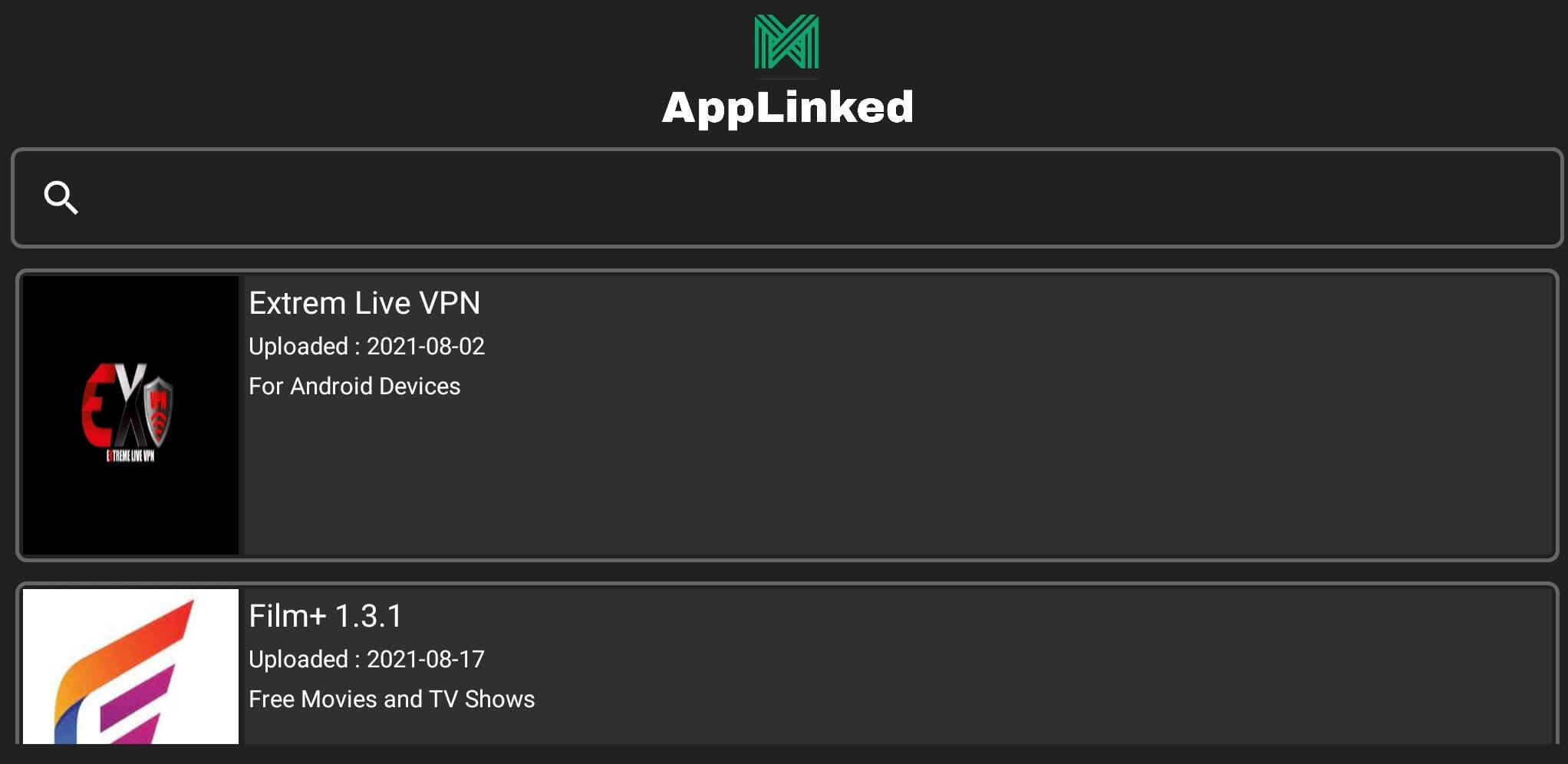 Screenshot AppLinked APK 2.0.3