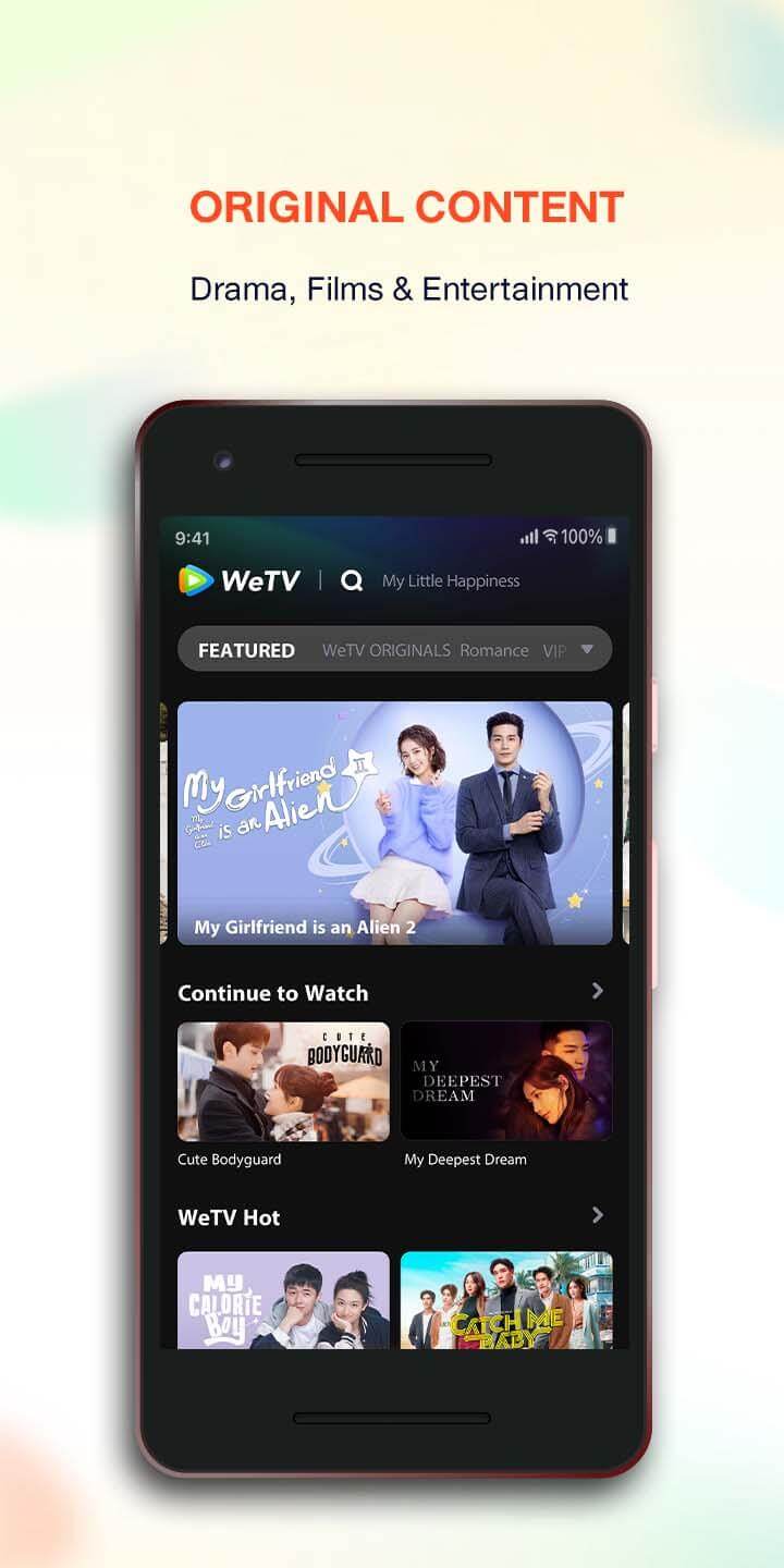 Screenshot WeTV APK v5.34.0.17540 untuk Nonton Drama dan Film Asia