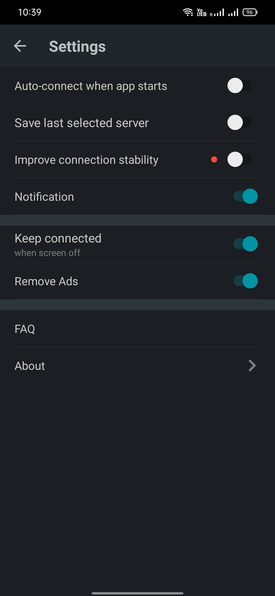 Screenshot Secure VPN APK v4.4.1 untuk Android