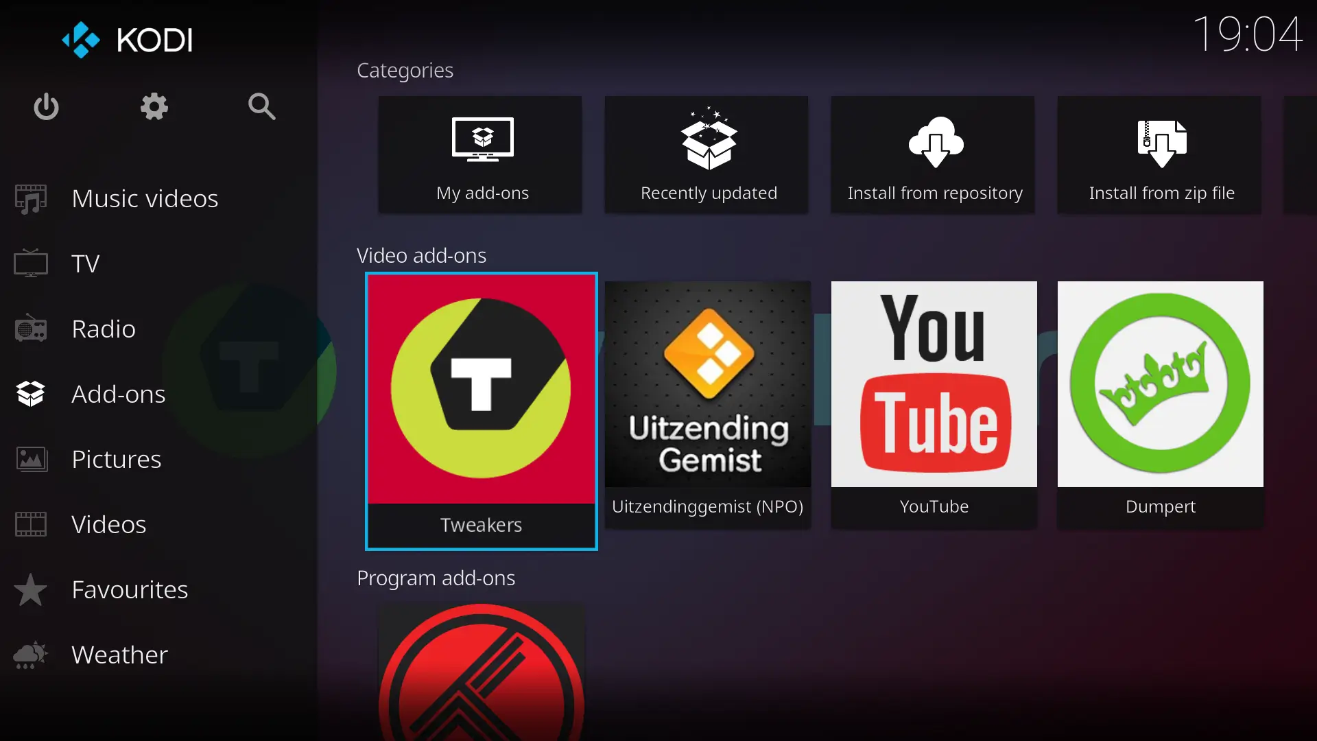 Screenshot Kodi APK v21.3