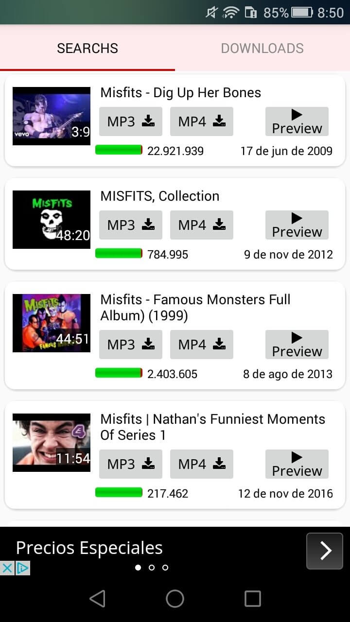 Screenshot YT3 Music Downloader APK 5.0.1