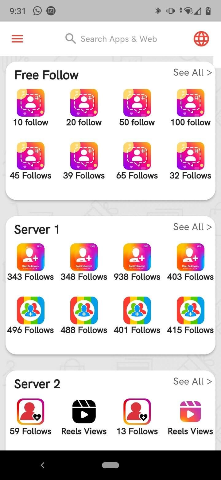 Screenshot MalluFollow APK