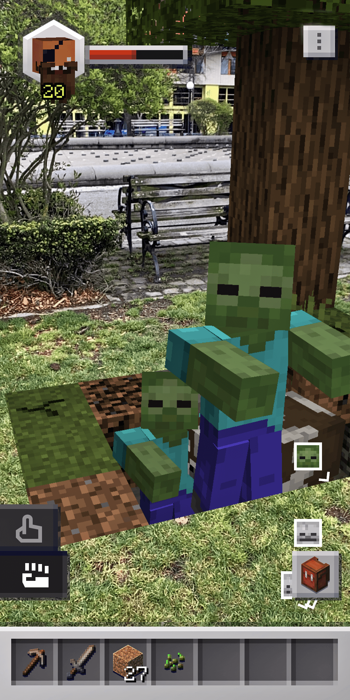 Screenshot Minecraft Earth APK v0.33.0