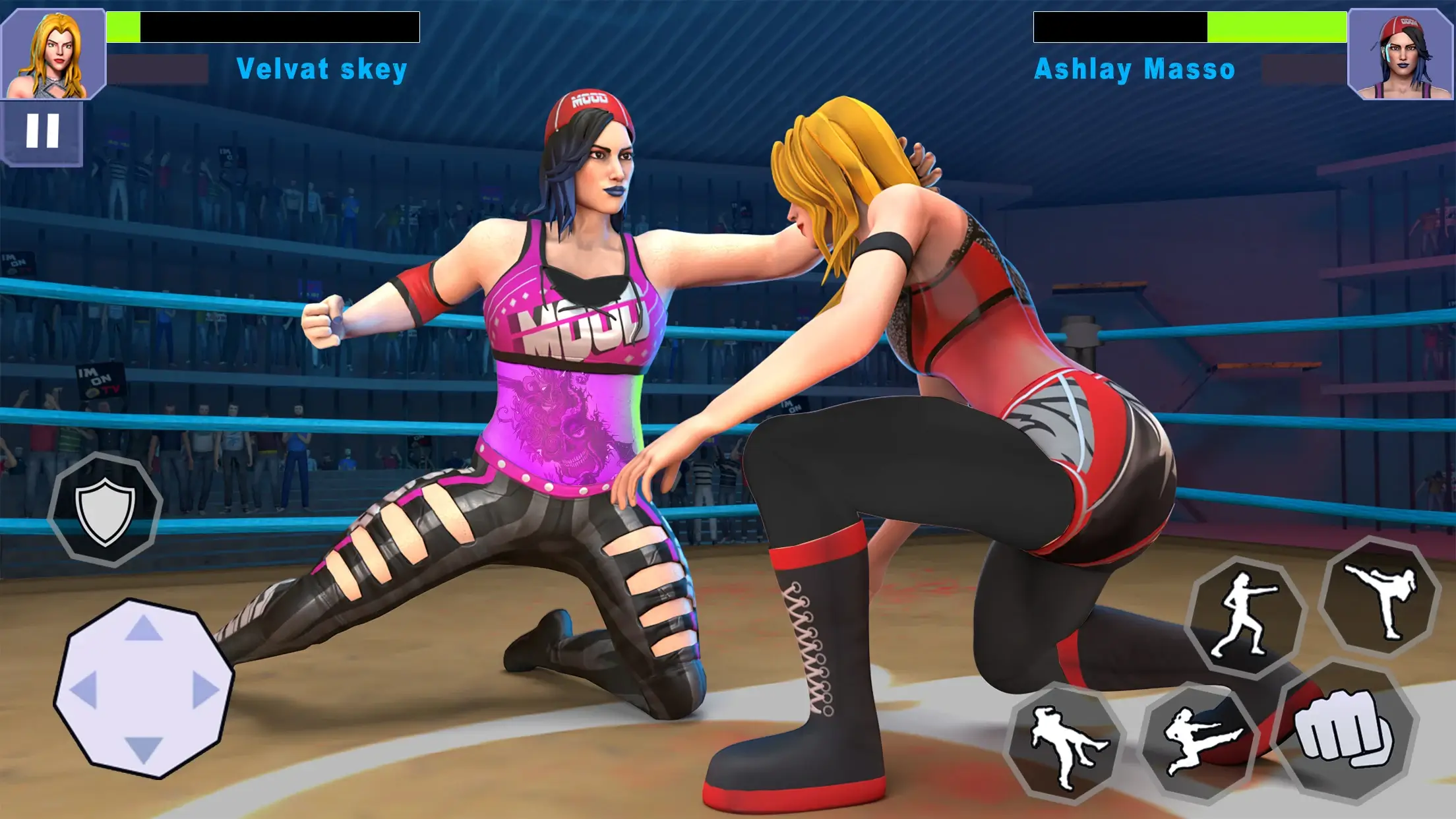 Screenshot Bad Girls Wrestling Rumble APK v6.4