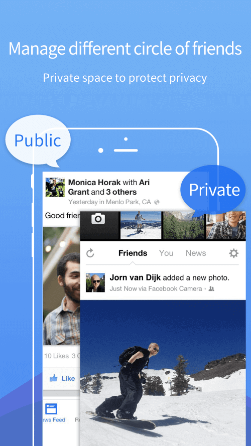 Screenshot Dual Space Pro APK v3.1.1