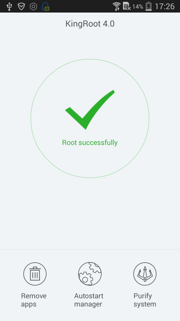Screenshot Kingroot APK v5.4.0 untuk Android