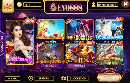 Screenshot Evo888 APK