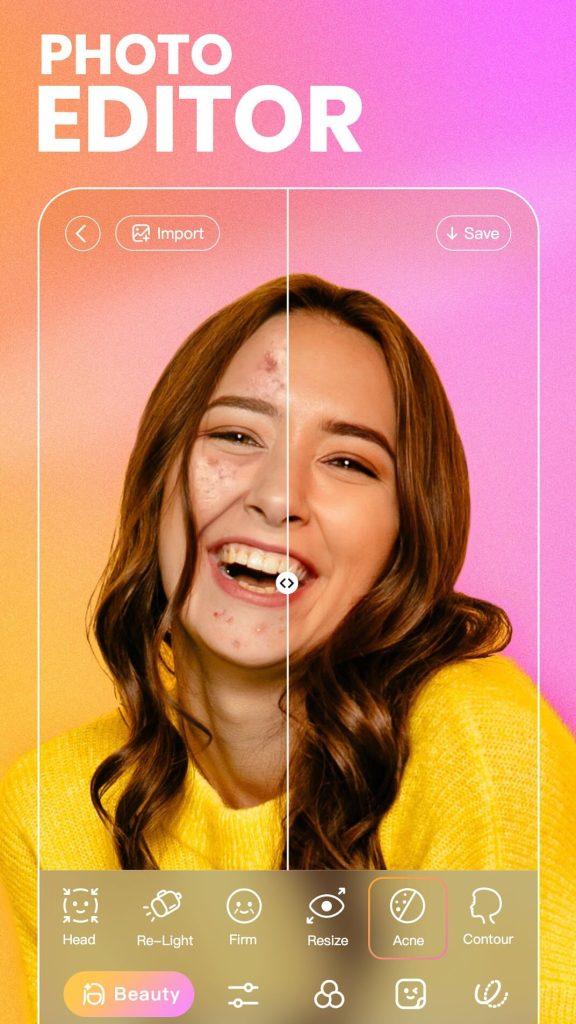 Screenshot BeautyPlus APK