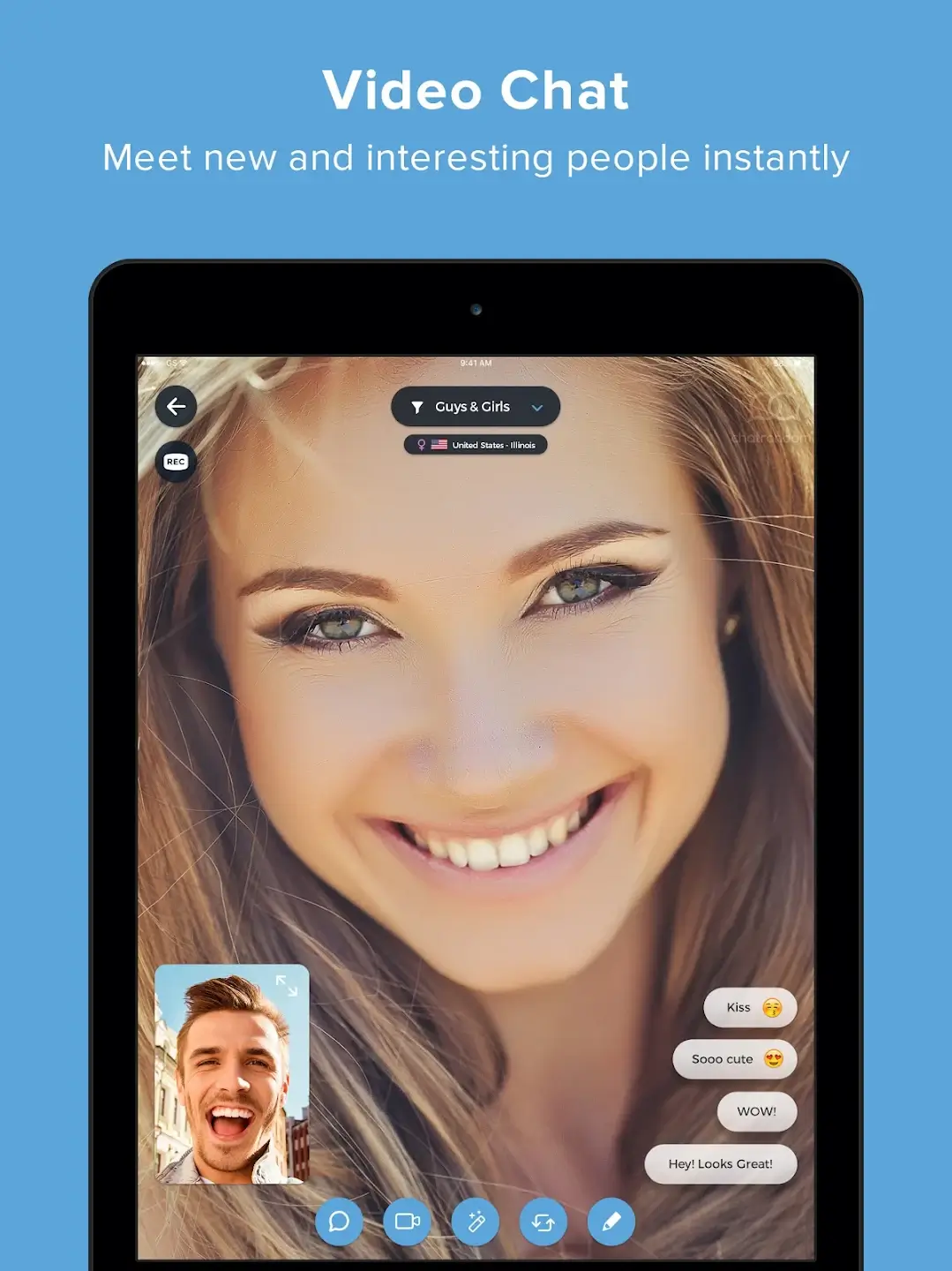 Screenshot Chatrandom APK v3.7.5