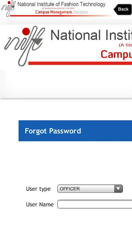 Screenshot CMS NIFT APK 1.4
