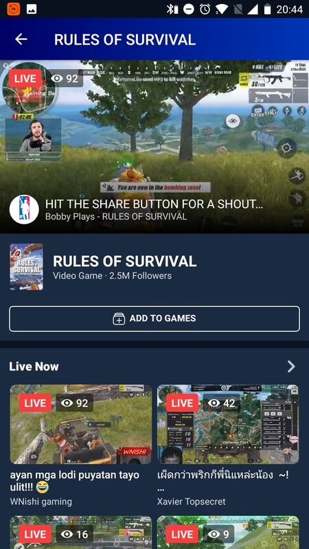 Screenshot Facebook Gaming APK Download untuk Android