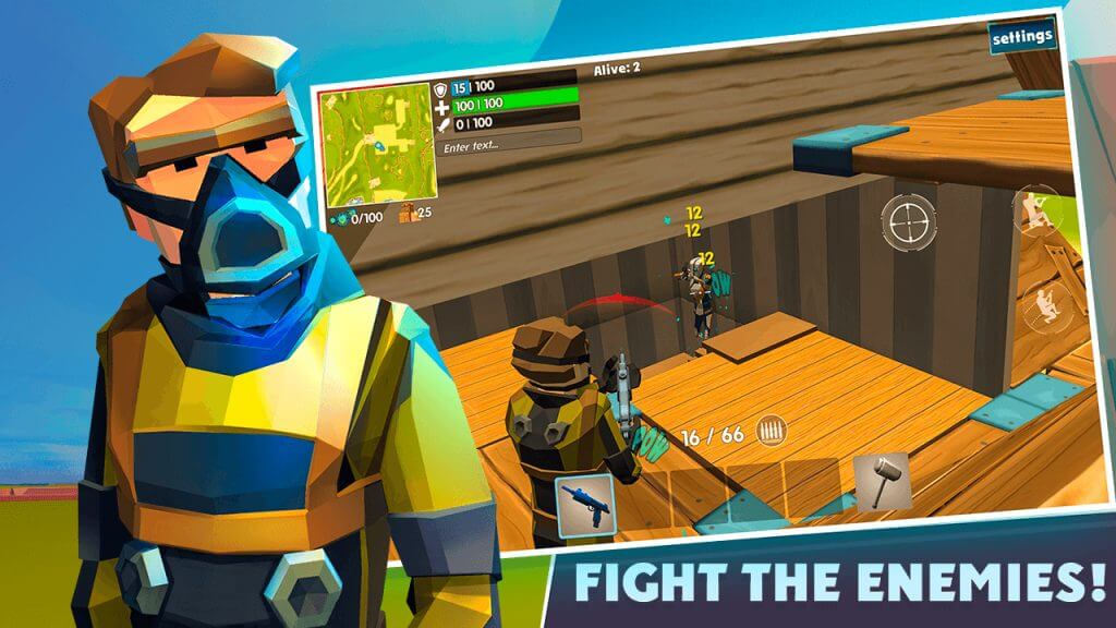 Screenshot Rocket Royale APK