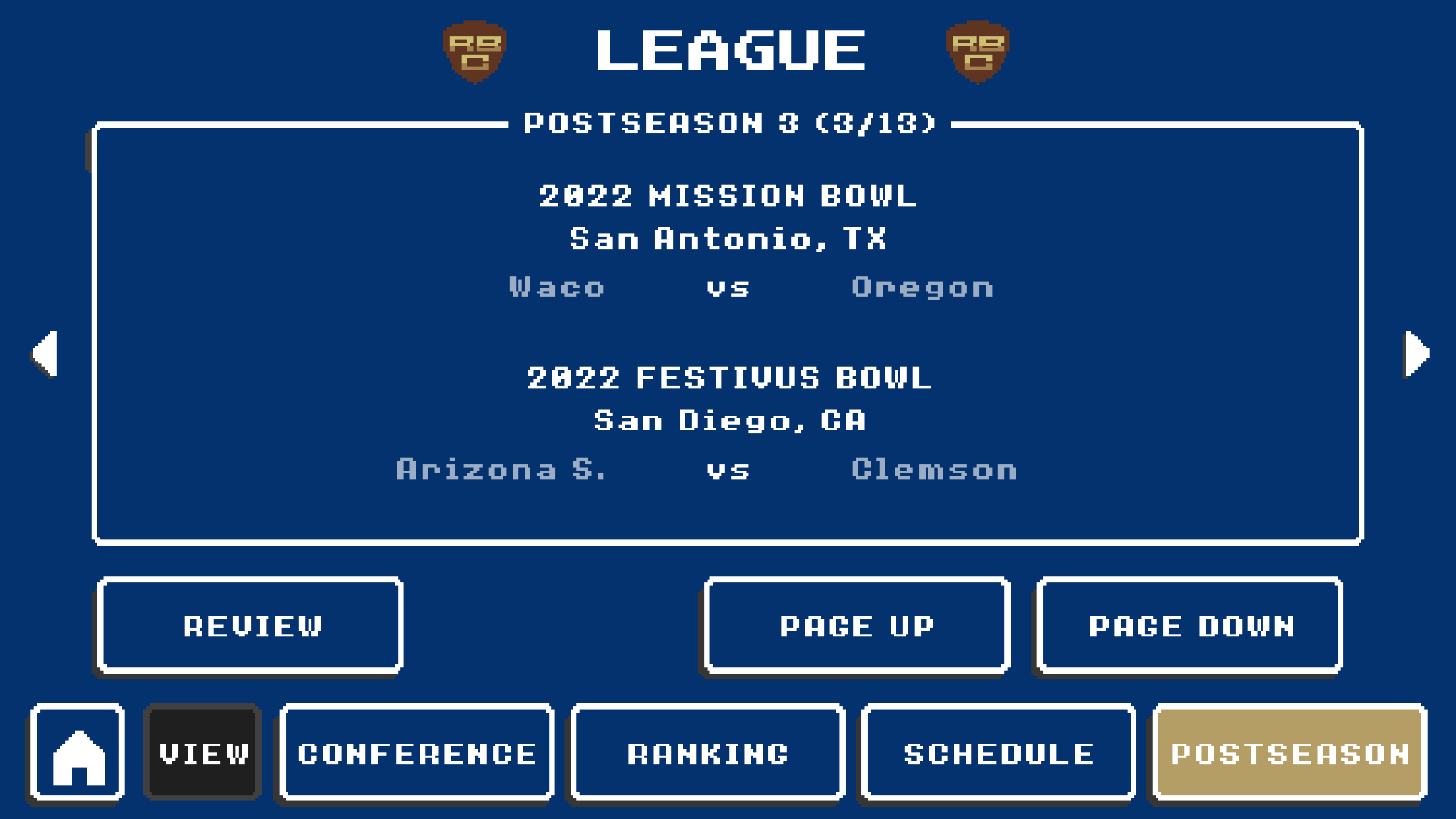 Screenshot Retro Bowl College APK v1.0.17