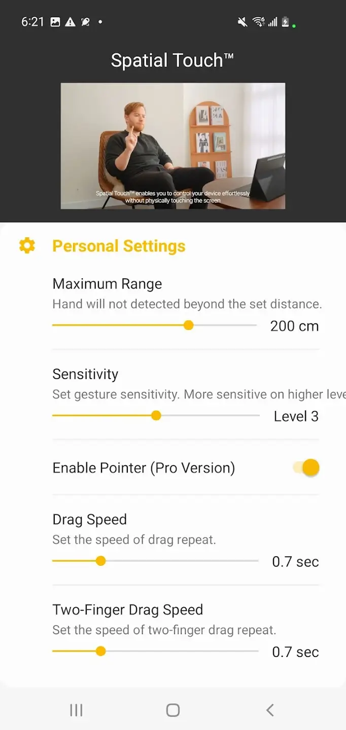 Screenshot Spatial Touch APK v1.1.18