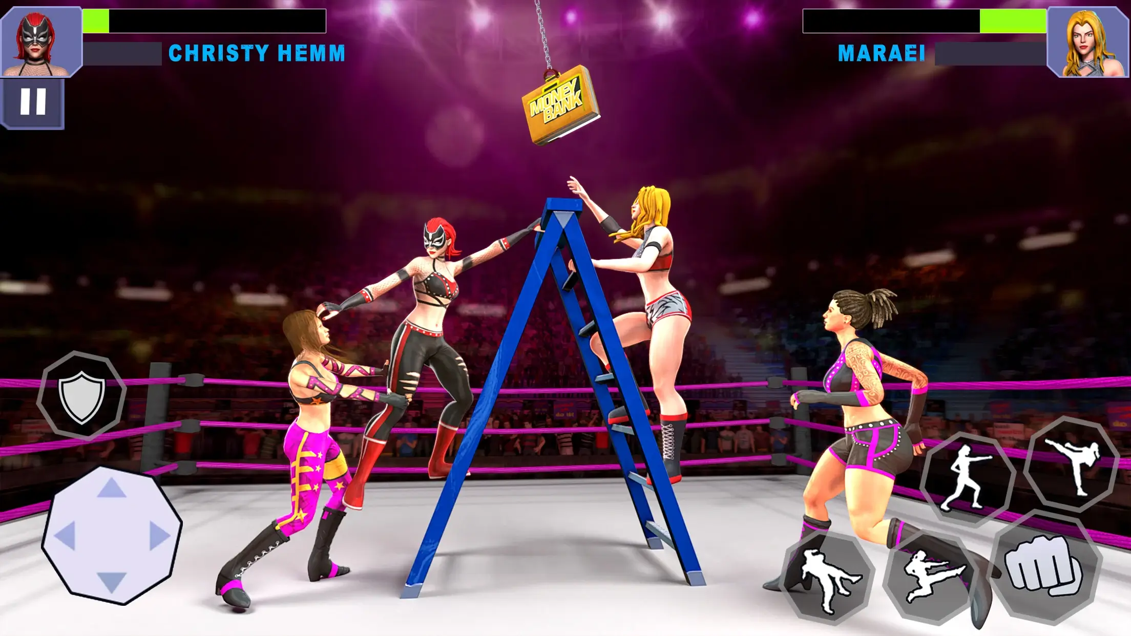 Screenshot Bad Girls Wrestling Rumble APK v6.4