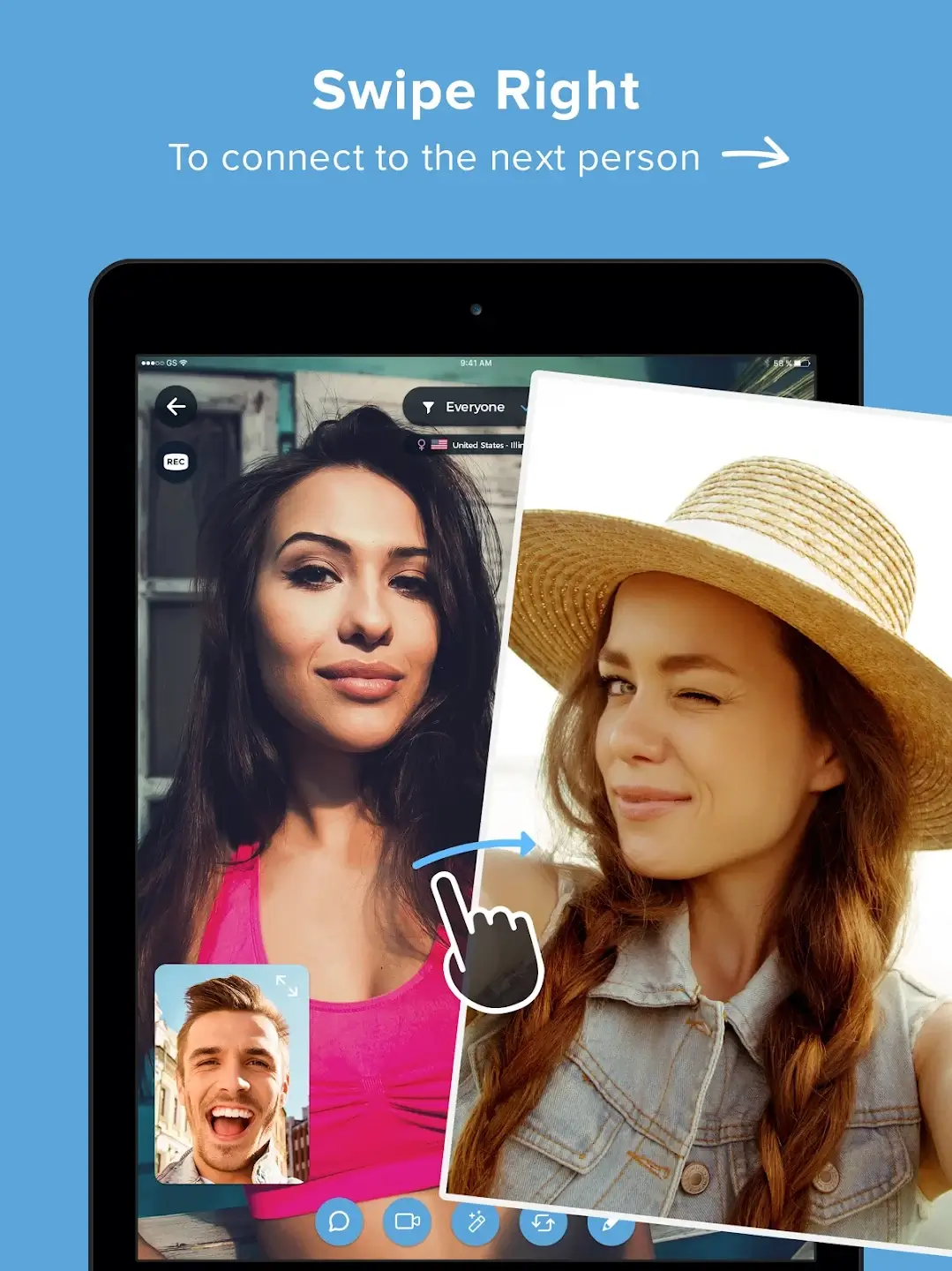 Screenshot Chatrandom APK v3.7.5