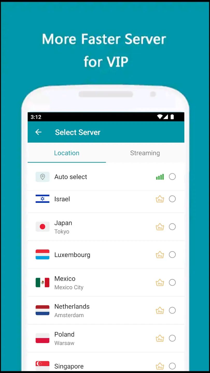 Screenshot Thunder VPN APK 5.4.1