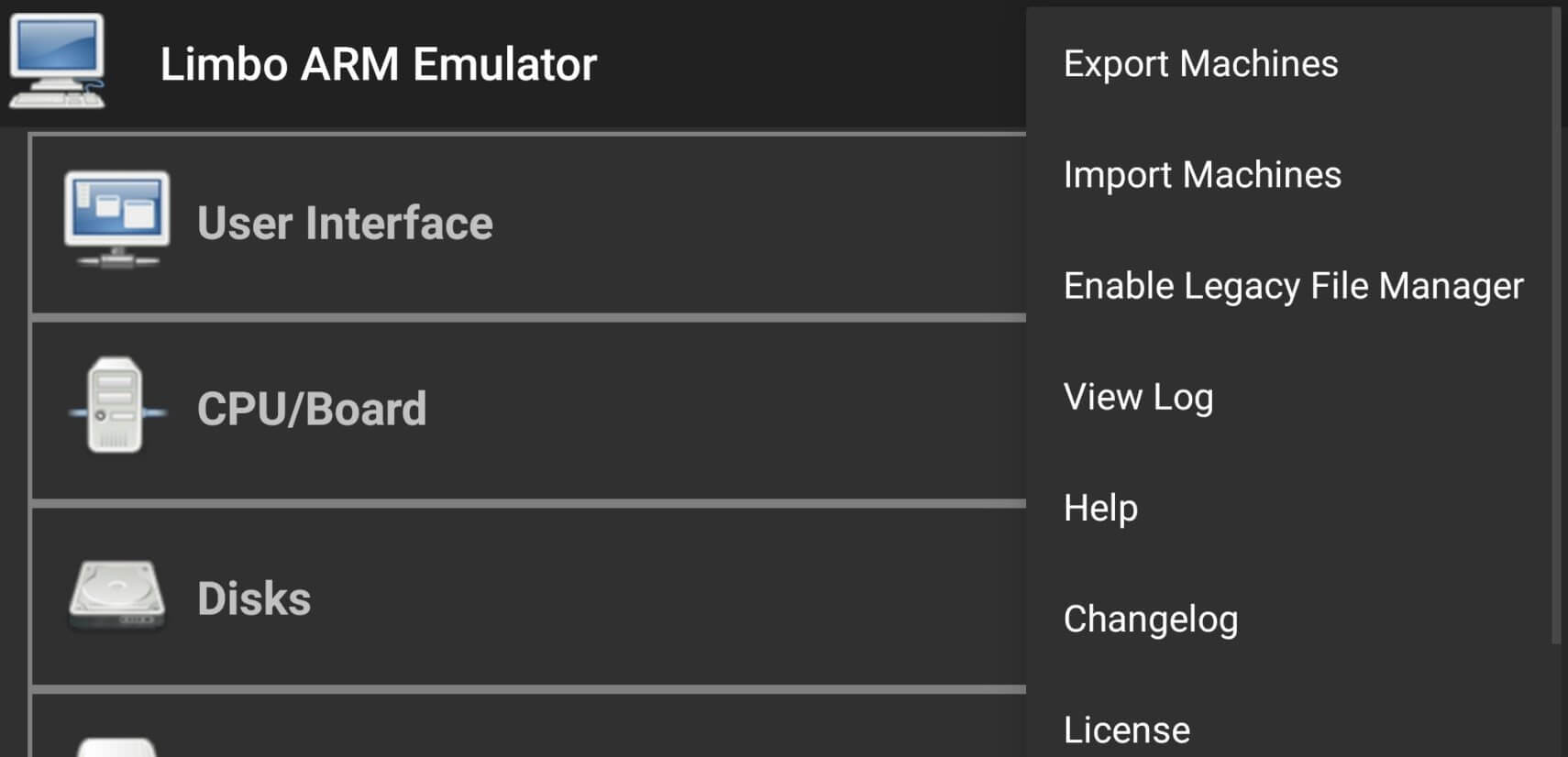 Screenshot Limbo Emulator APK v6.0.1