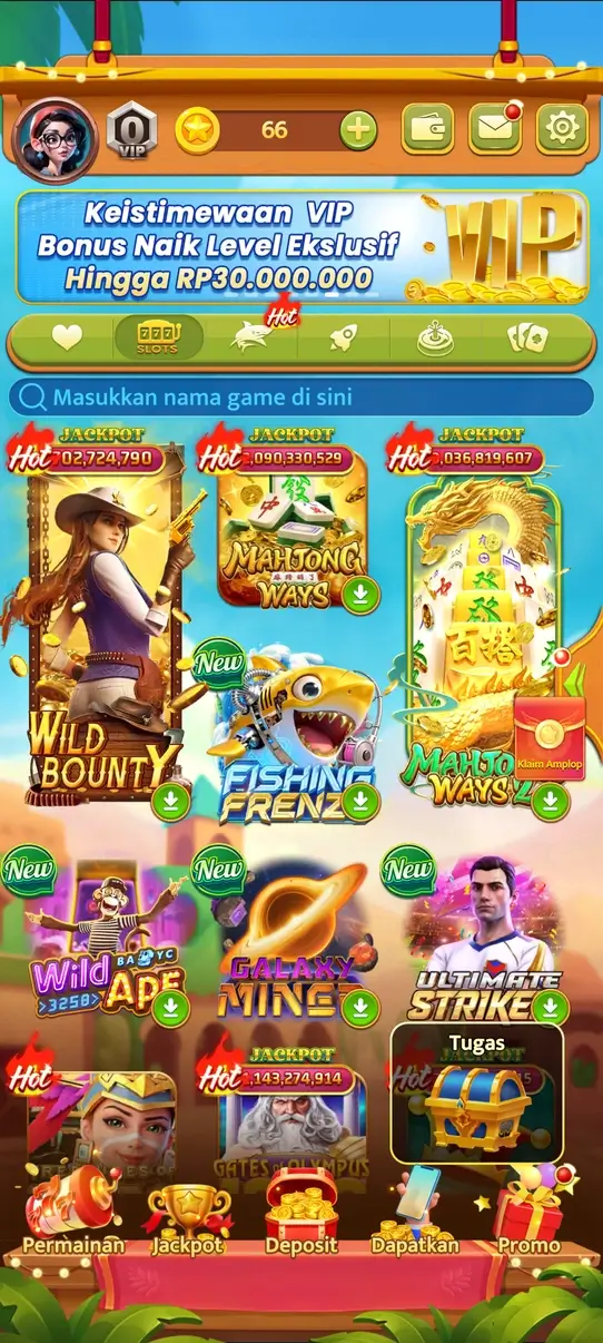 Screenshot 66Menang APK v9.9