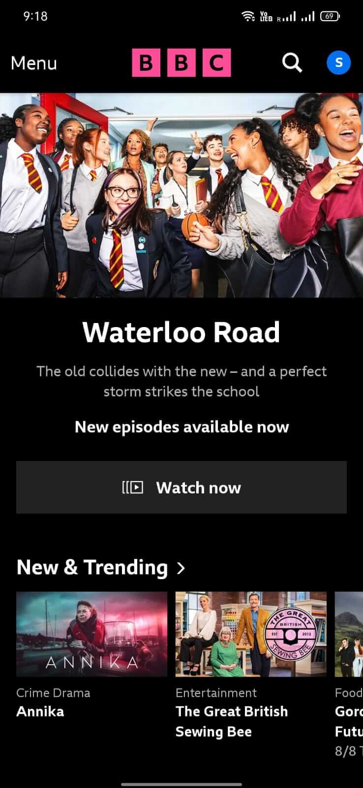 Screenshot BBC iPlayer APK v2.16.1.11115