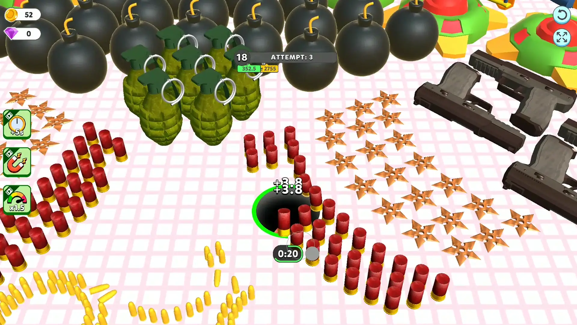 Screenshot Attack Hole APK