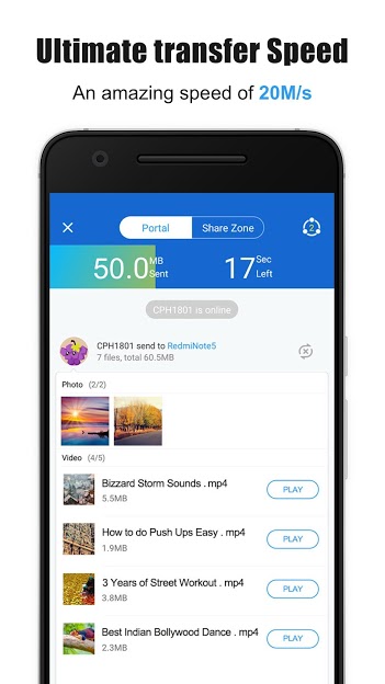 Screenshot SHAREit APK v6.53.88_UD Download untuk Android