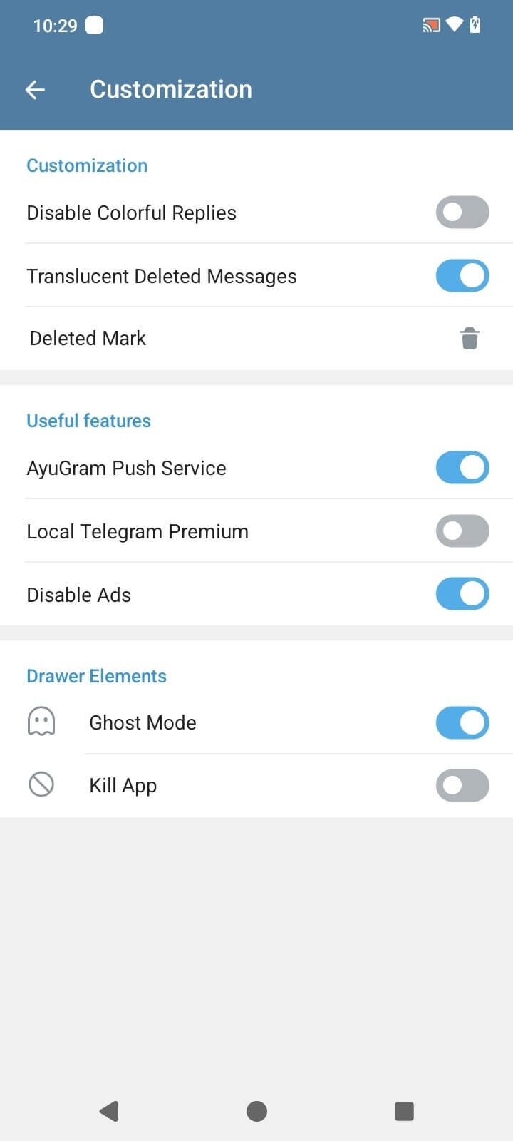Screenshot Ayugram APK 12.5.1