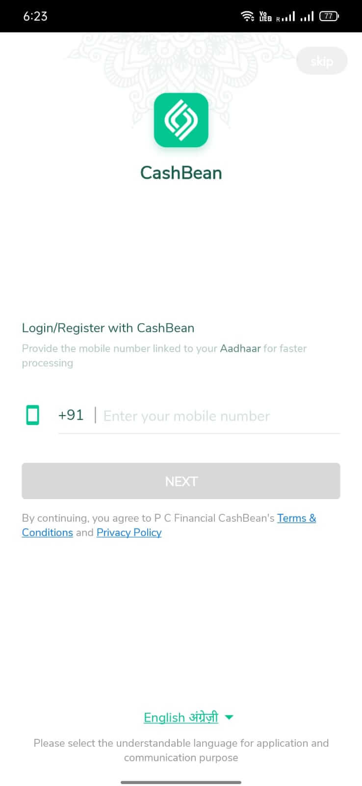 Screenshot CashBean APK Download untuk Android